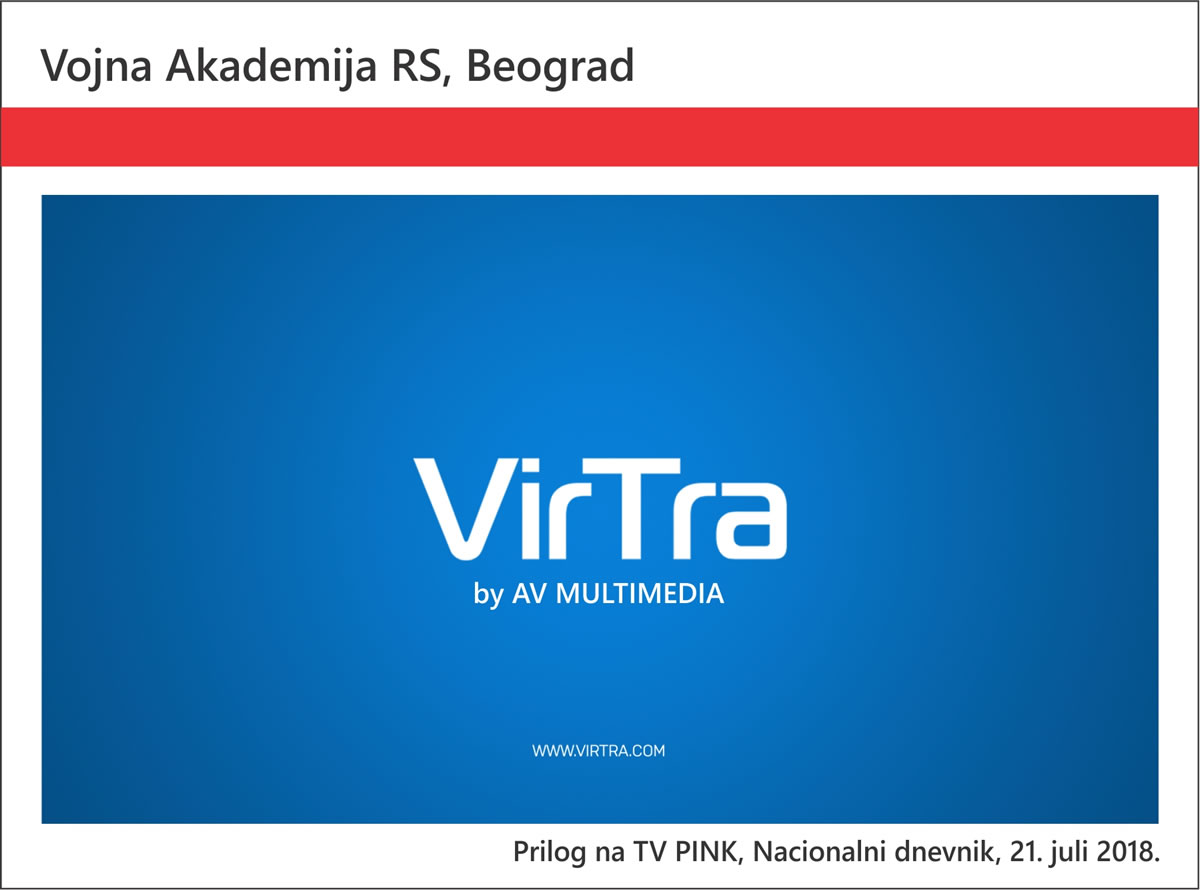 VirTra u Akademiji Vojske Srbije
